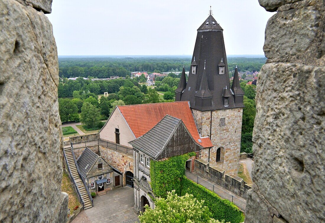 Burg von Bad Bentheim, Niedersachsen, Deutschland
