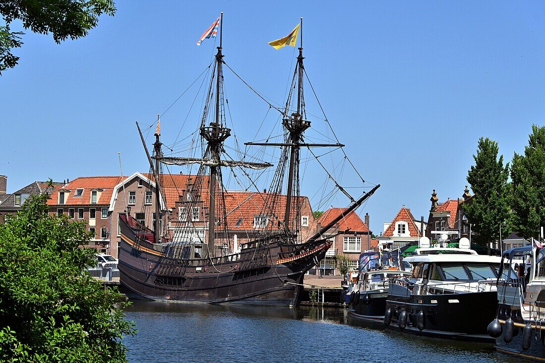 Enkhuizen, North Holland, on the IJsselmeer, The Netherlands