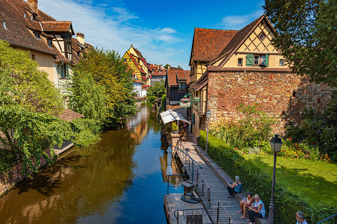 Little Venice of Colmar in Alsace, France