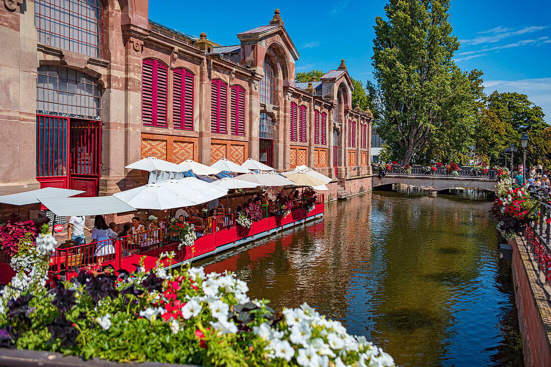 Little Venice of Colmar in Alsace, France