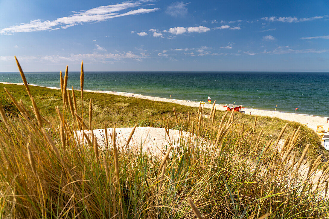 The western beach near Wenningstedt, Sylt Island, Nordfriesland district, Schleswig-Holstein, Germany, Europe