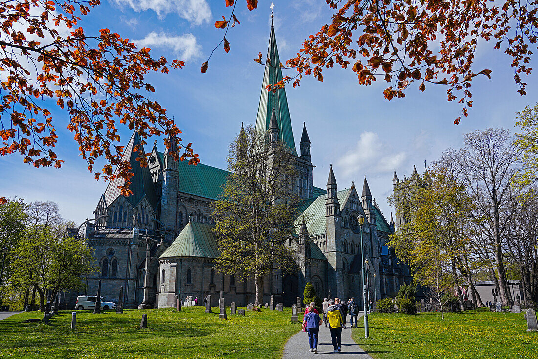 Norway, Trondheim, Nidaros Cathedral