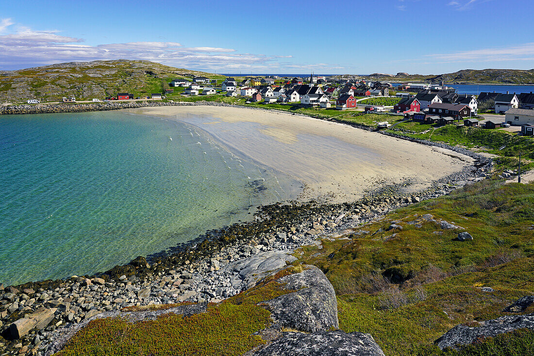 Norway, Finnmark, coastal village of Bugøynes, here you can find the famous king crabs