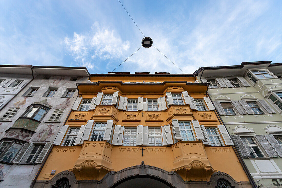 The old town of Bozen, Sudtirol, Bozen district, Italy