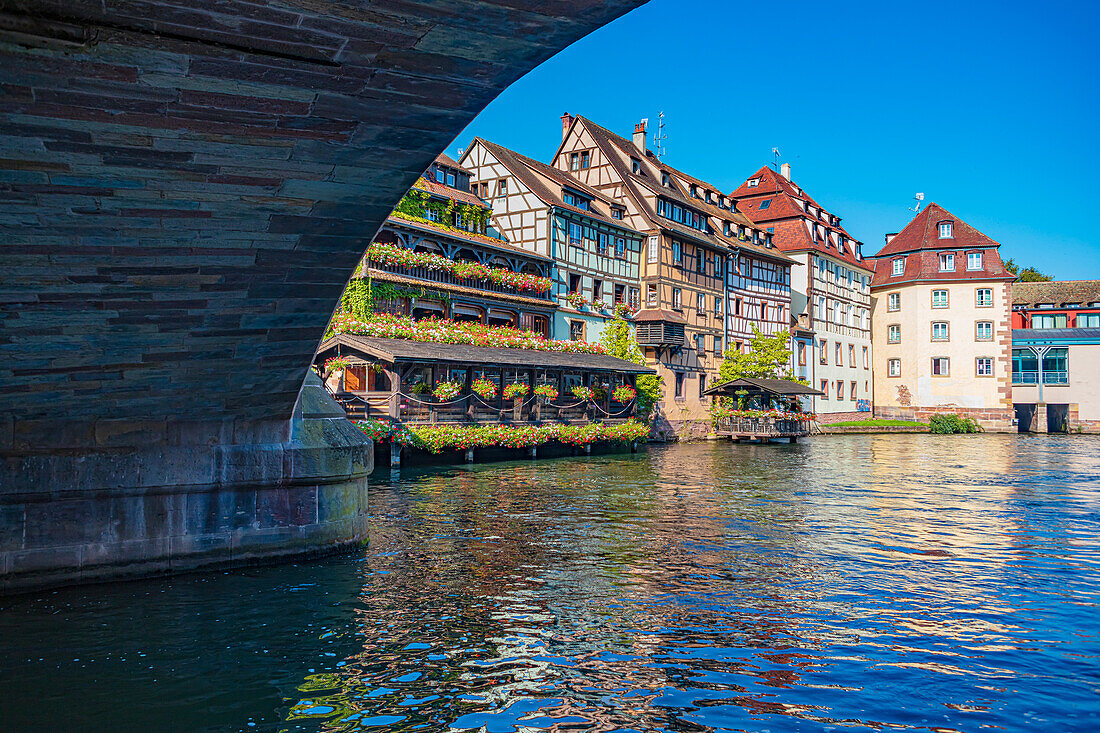 Petite France from Strasbourg in France