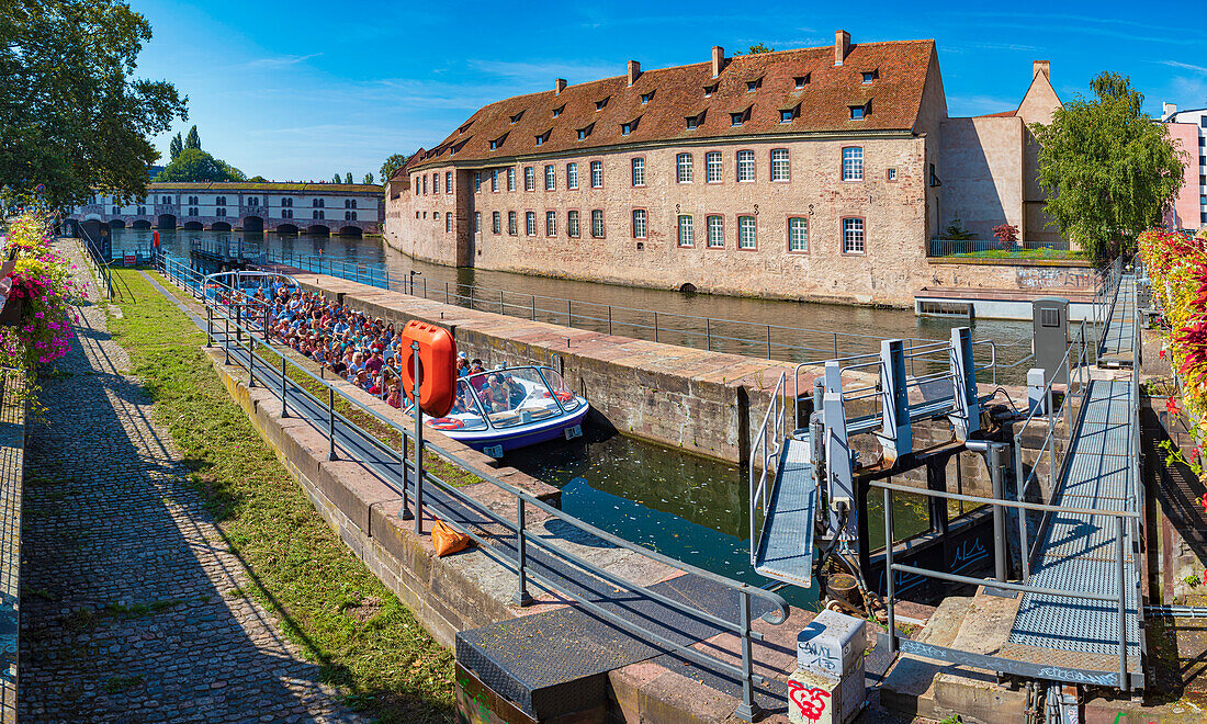 Écluse B de la Petite France from Strasbourg in France