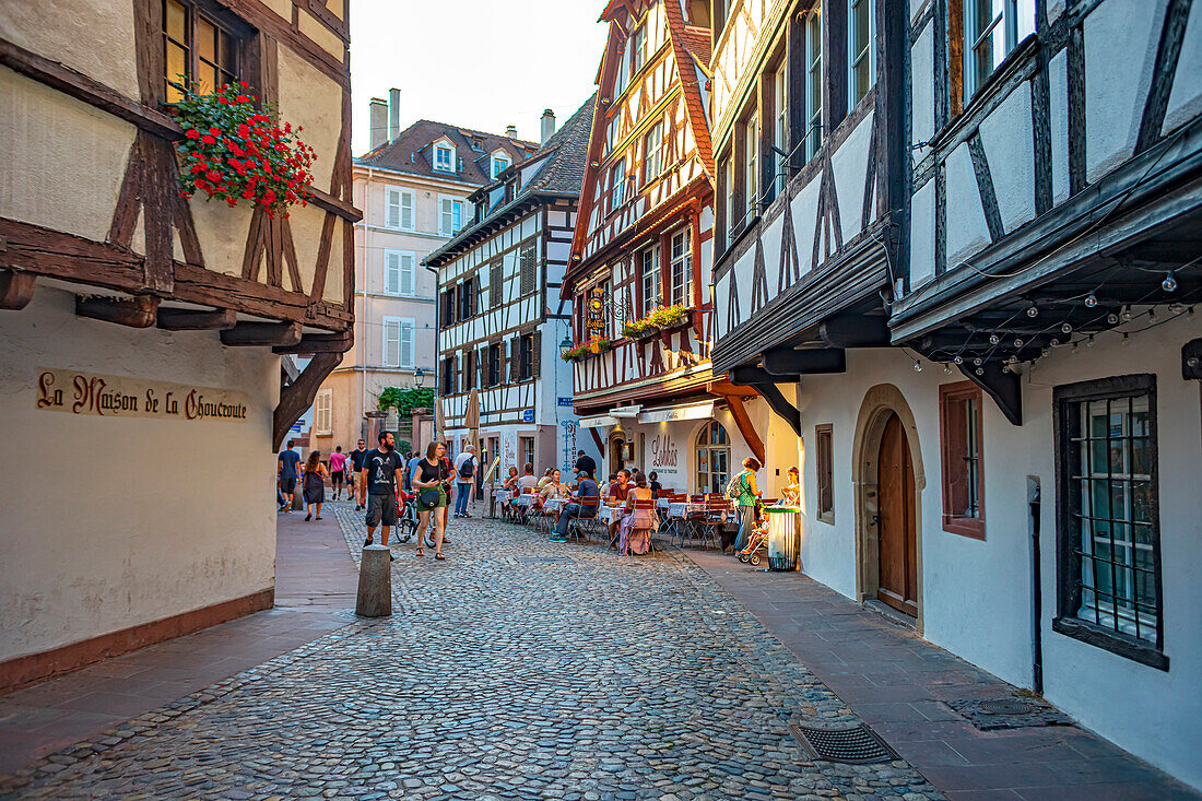 Petite France von Strassburg in Frankreich