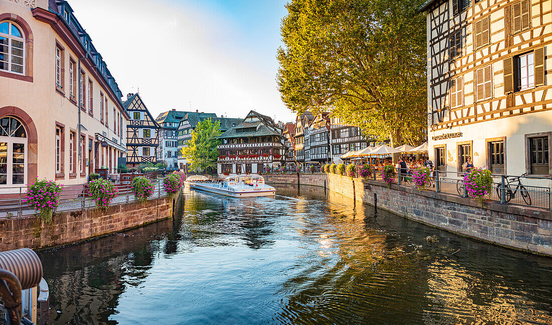 Petite France from Strasbourg in France