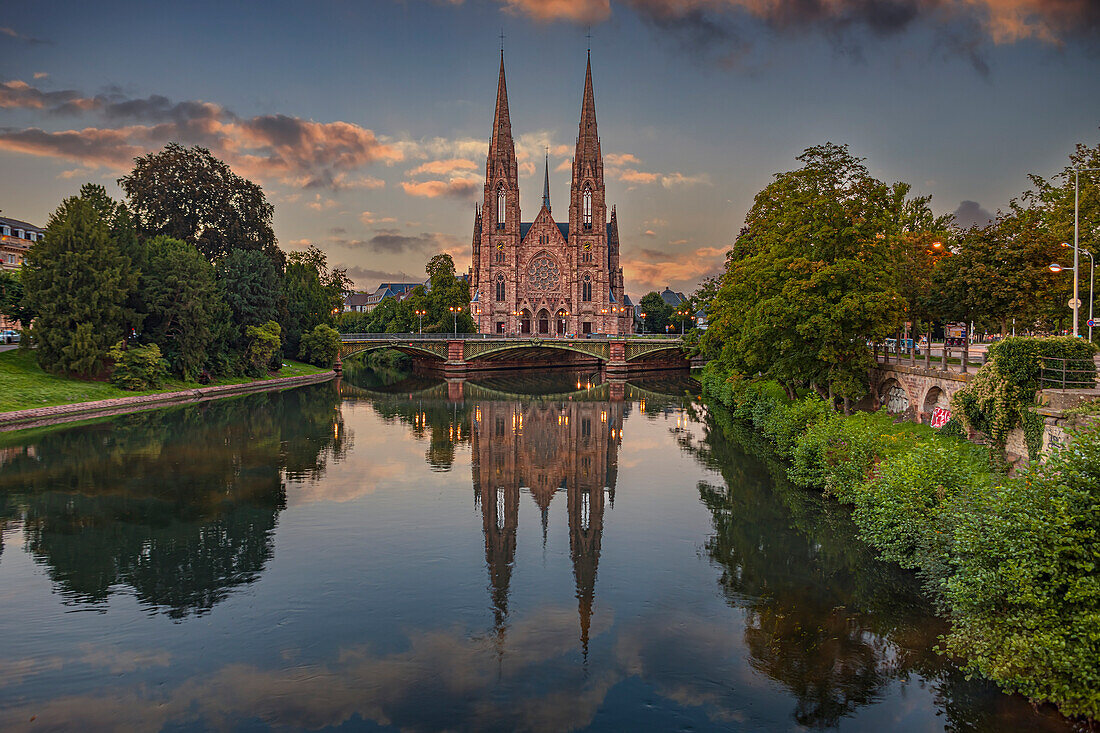 Paul's Church aka Église réformée Saint-Paul of Strasbourg in France
