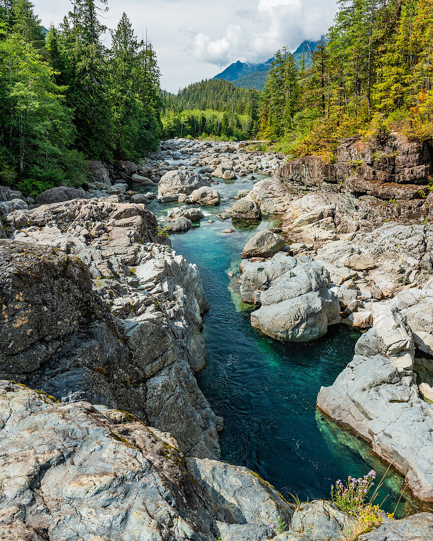 Wilder Canyon; Kanada, British Columbia, Vancouver Island
