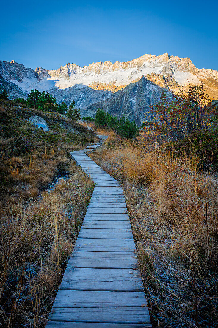 The route is the goal; Switzerland, Canton of Uri, Göscheneralp