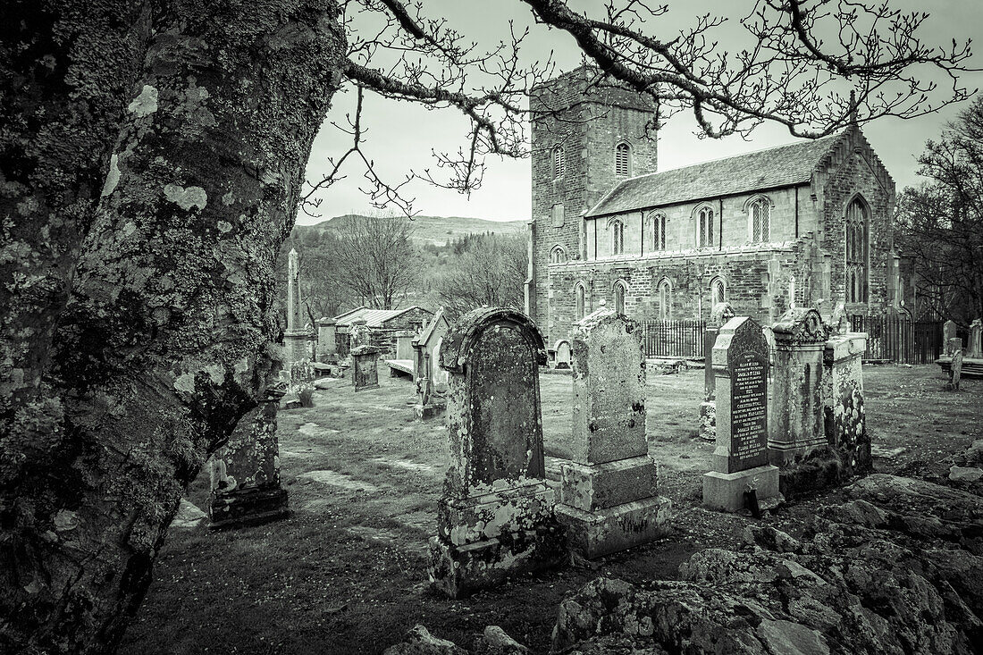 Kilmartin Cemetery; United Kingdom, Scotland, Kilmartin