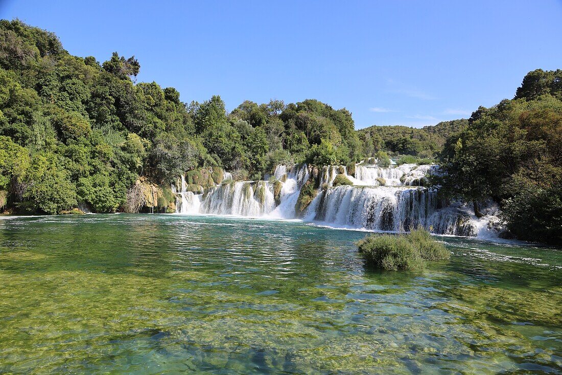 In Krka National Park, Dalmatia, Croatia