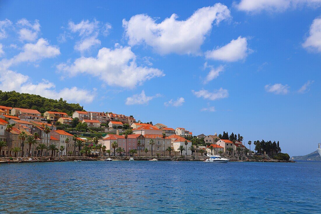 Coast off Korcula, Dalmatia, Dalmatia, Croatia