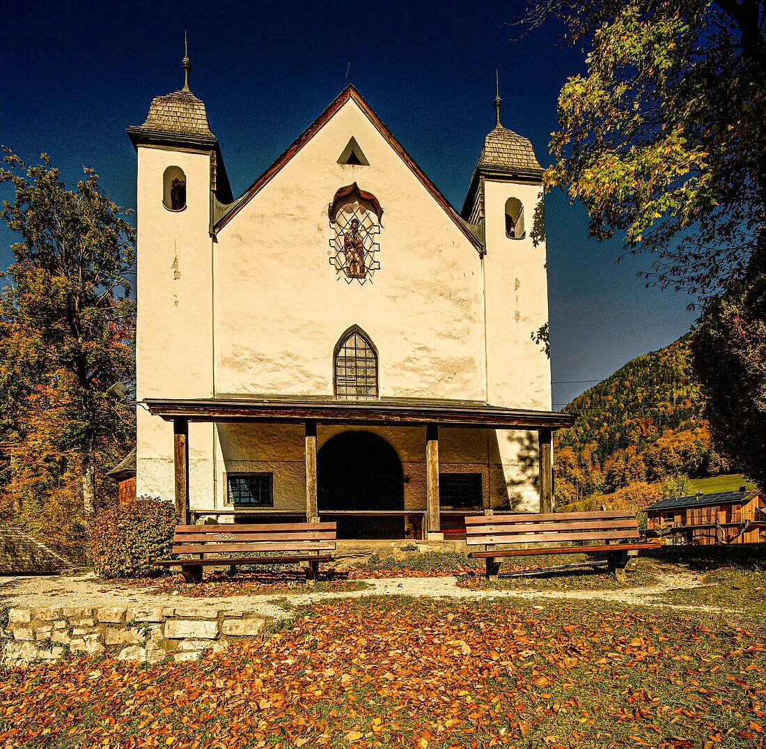 Kalvarienbergkirche in St. Wolfgang, Salzkammergut, Österreich