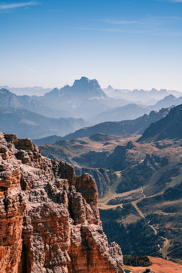 Pictures from the Sella group in the Dolomites