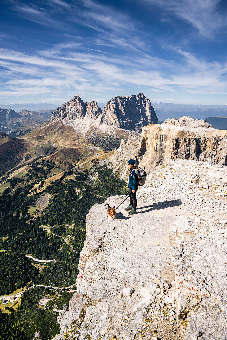 Bilder von der Sellagruppe in den Dolomiten, Südtirol, Italien