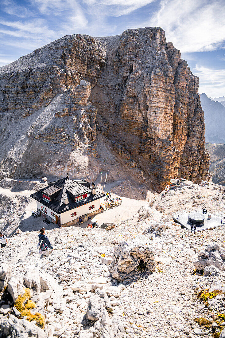 Pictures from the Sella group in the Dolomites