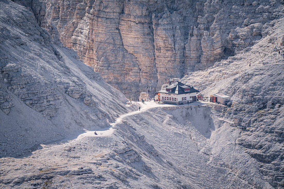 Bilder von der Sellagruppe in den Dolomiten, Südtirol, Italien