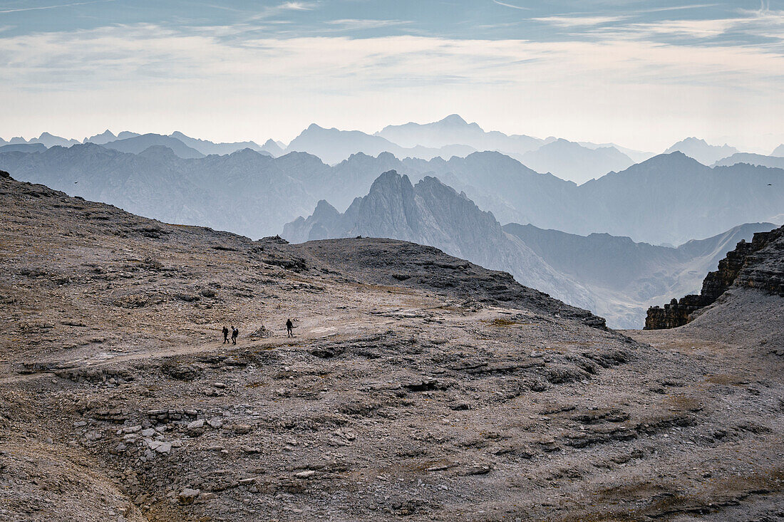 Bilder von der Sellagruppe in den Dolomiten, Südtirol, Italien