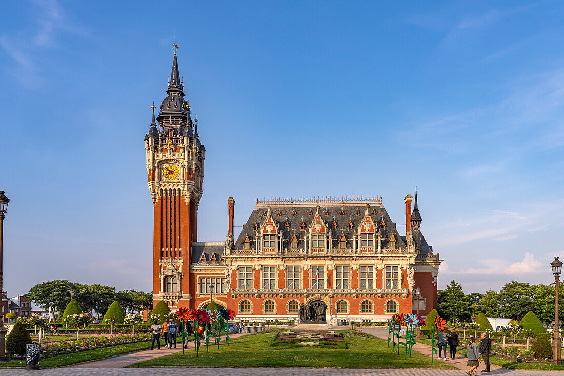 The town hall in Calais, France