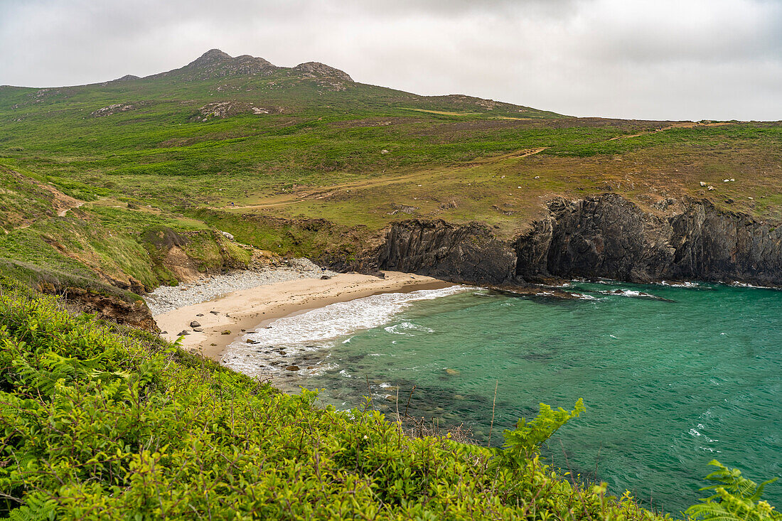 Porthmelgan Beach near St. Davids, Wales, Great Britain, Europe