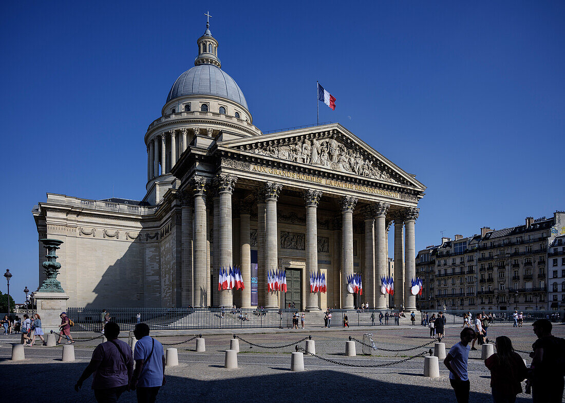 das Mausoleum Panthéon, Paris, Île-de-France, Frankreich, Europa