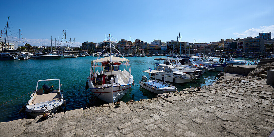 Venezianischer Hafen von Heraklion, Kreta, Griechenland
