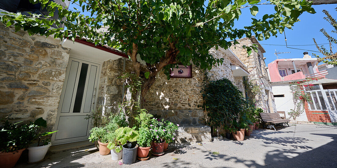 former Phoenician shop in Avdou, Crete, Greece