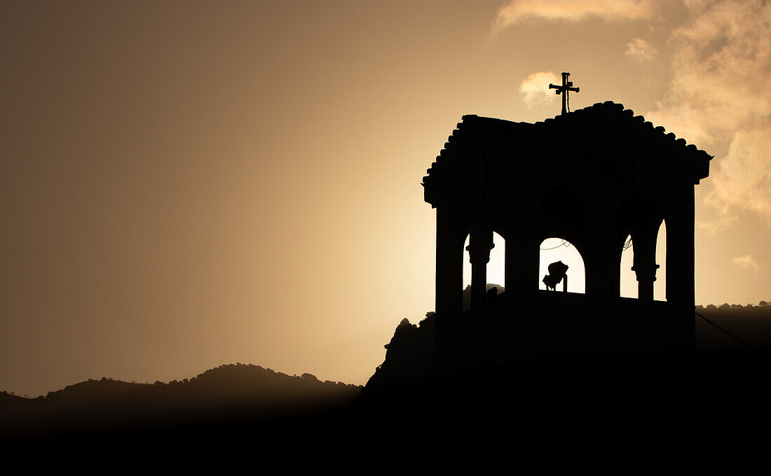 Church at sunset