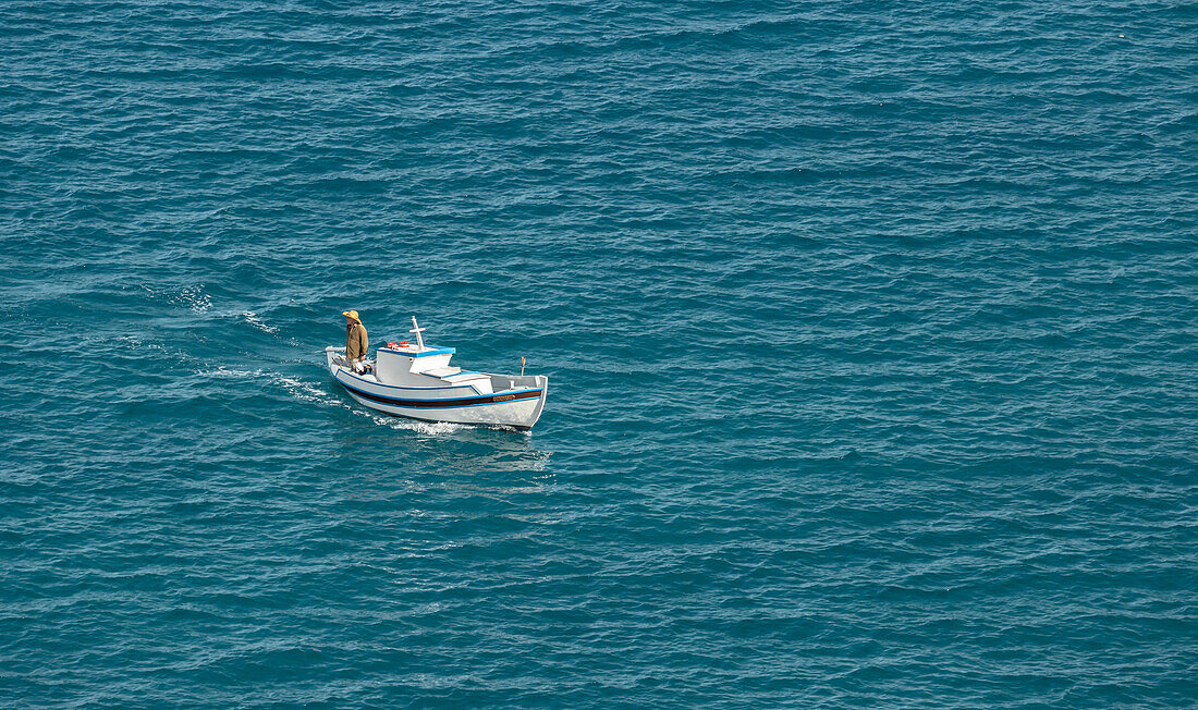 Boot im Meer, Griechenland, Europa