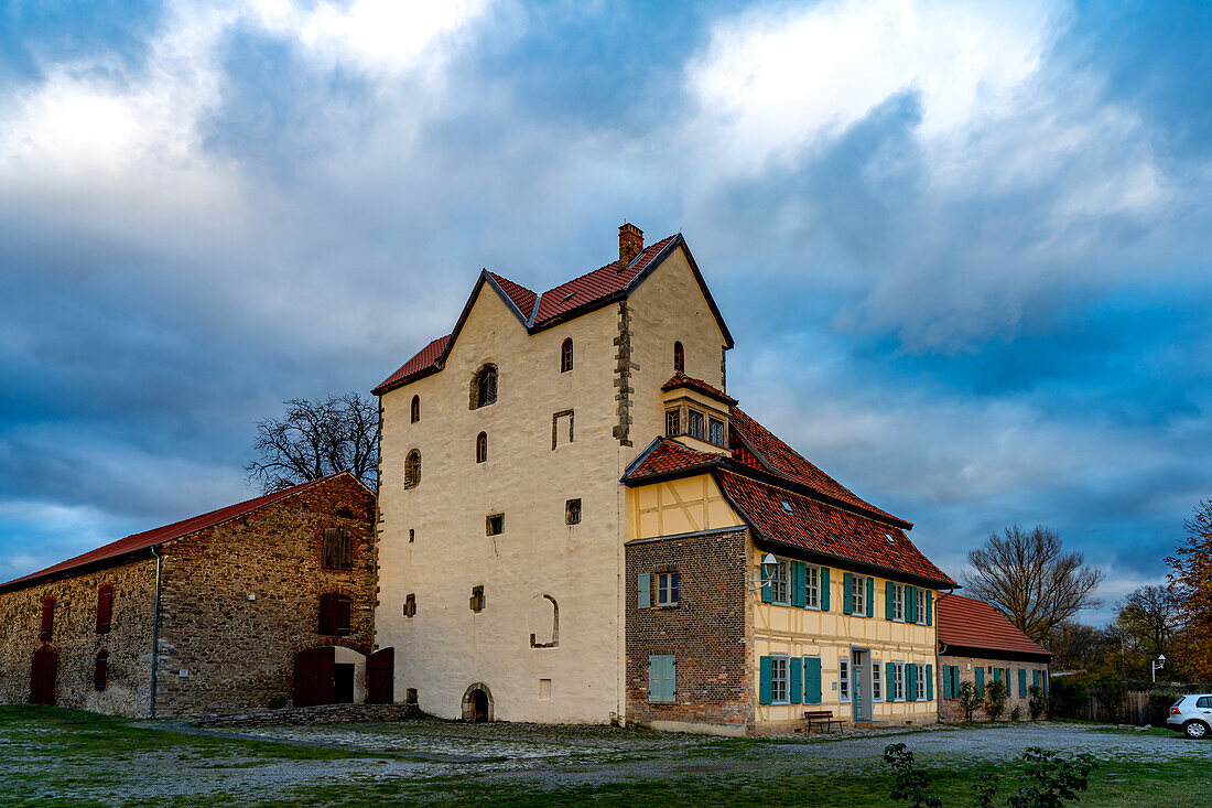 The historic former Wendhusen Monastery in Thale, Saxony-Anhalt, Germany