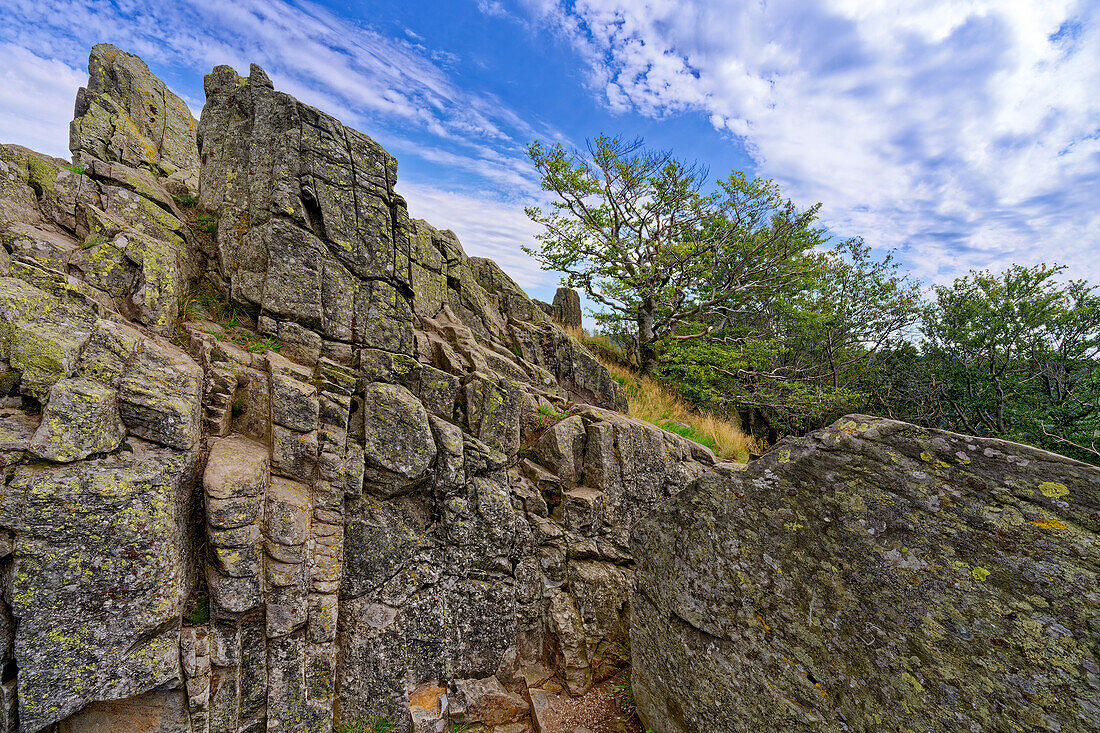 Der Pferdskopf im Biosphärenreservat Rhön im Herbst, Hessen, Deutschland