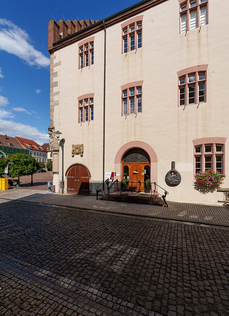 Historic town hall of the town of Hammelburg, Bad Kissingen district, Lower Franconia, Franconia, Bavaria, Germany