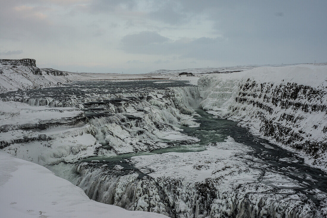 Gullfoss Wasserfall, Island