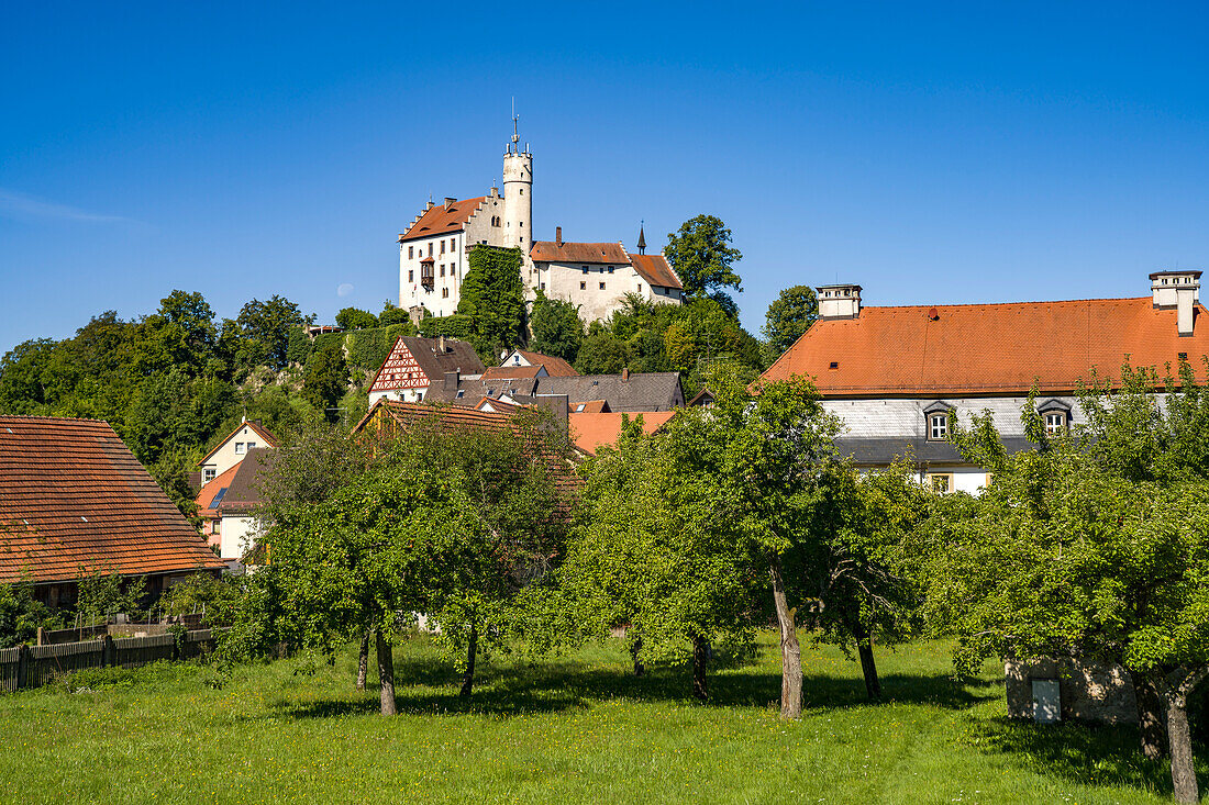 Burg Gößweinstein, Fränkische Schweiz, Gößweinstein, Bayern, Deutschland