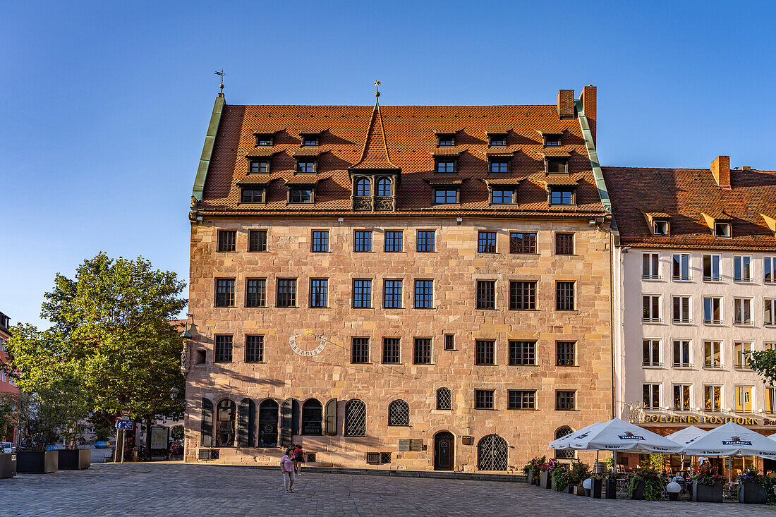 Das Schürstabhaus in Nürnberg, Bayern, Deutschland  
