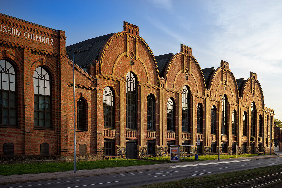 Sächsisches Industriemuseum in ehemaliger Gießerei Halle, Chemnitz, Sachsen, Deutschland, Europa