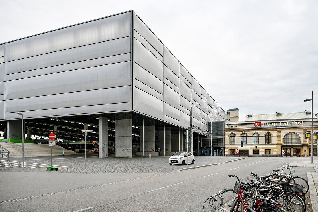 Hauptbahnhof Chemnitz, Sachsen, Deutschland, Europa