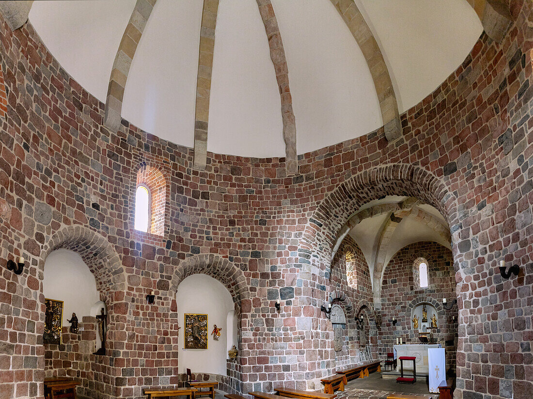 romanische Prokopkirche (Sankt-Prokop-Rotunde, Kościół Św. Prokopa, Kosciol Sw. Prokopa) in Strzelno (Strelno) in der Wojewodschaft Kujawien-Pommern in Polen