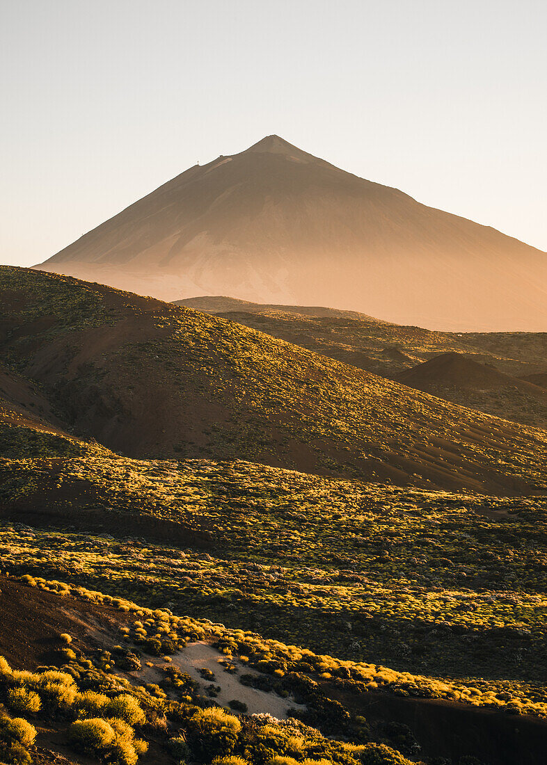 Teide volcano in the evening light, Tenerife, Spain