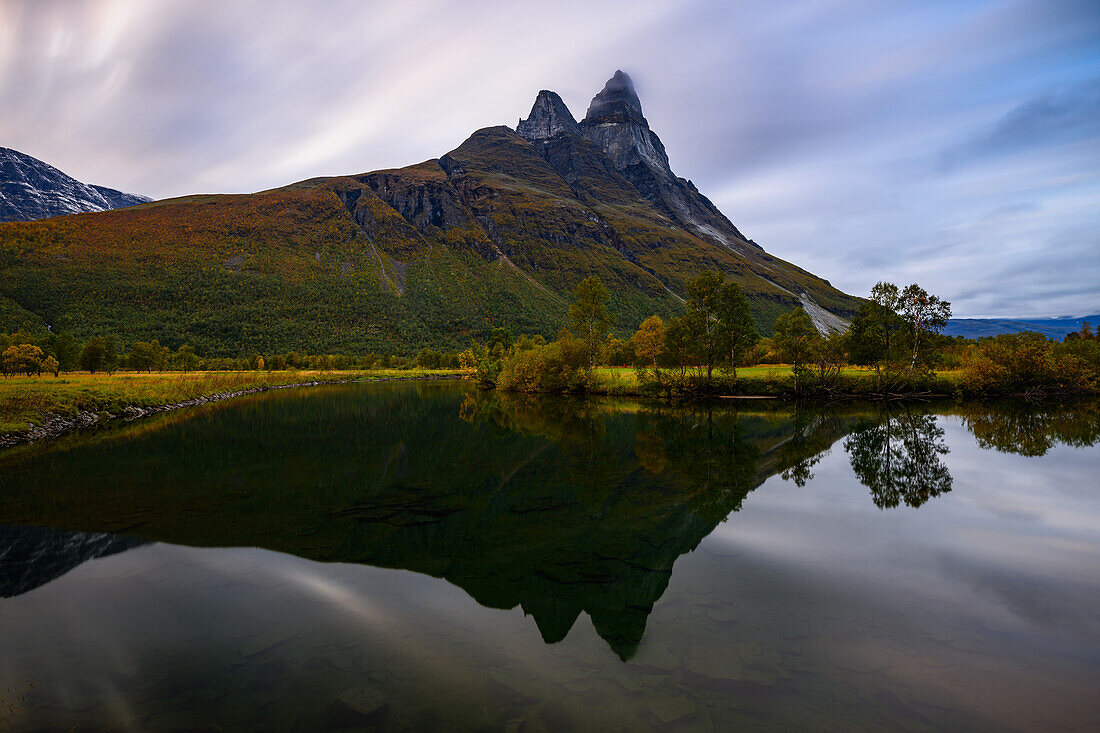 Berge in den Lyngen Alpen, Norwegen