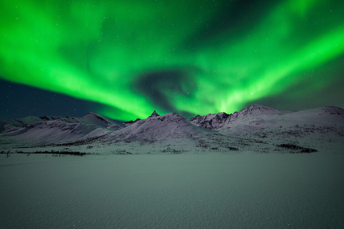 Nordlichter bei Tromsö, Norwegen