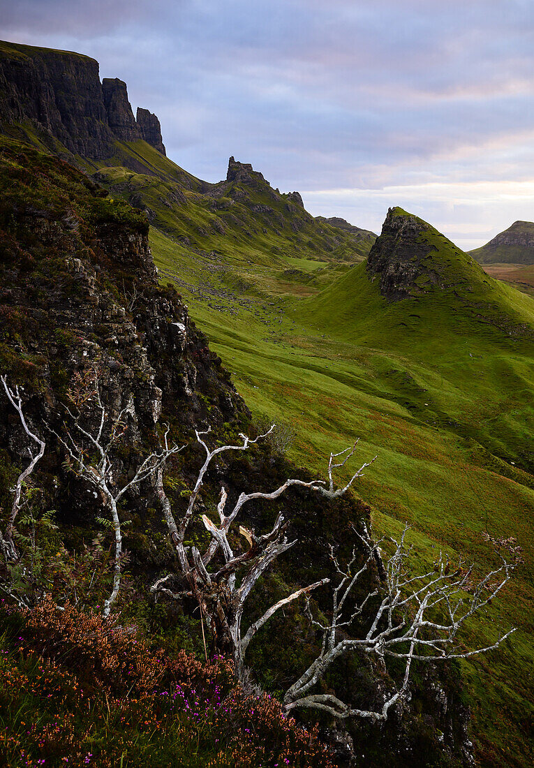 The Quiraing, Isle of Skye, Schottland, Vereinigtes Königreich