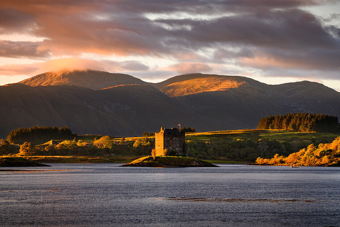 Castle Stalker, Schottland, Vereinigtes Königreich