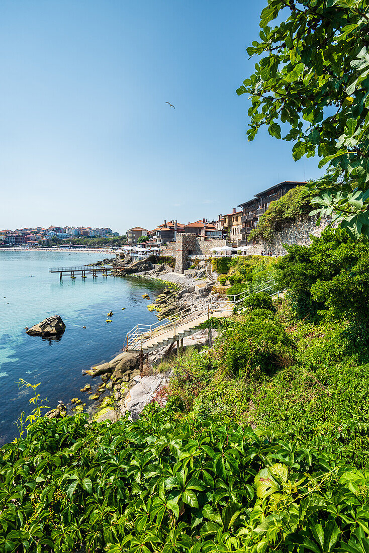 Sozopol an der Schwarzmeerküste, Bulgarien