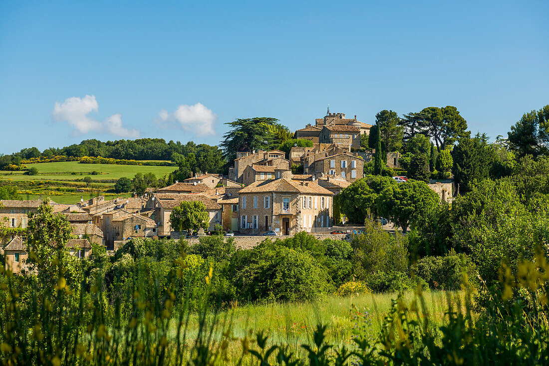 Mittelalterliches Dorf, Murs, bei Gordes, Département Vaucluse, Provence, Provence-Alpes-Côte d'Azur, Frankreich