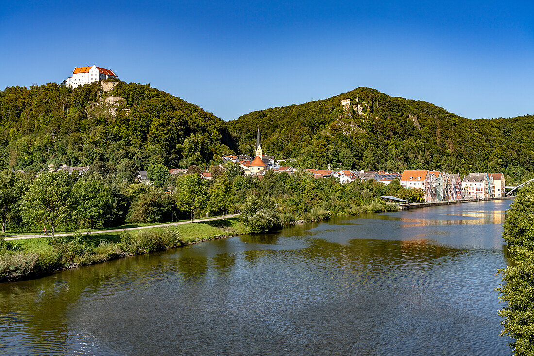  Riedenburg on the Main-Danube Canal, Lower Bavaria, Bavaria, Germany  