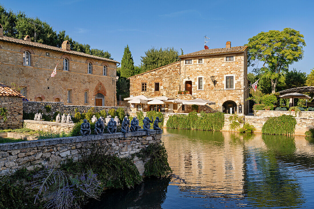 Bagno Vignoni, San Quirico d&#39;Orcia, Siena Province, Tuscany, Italy