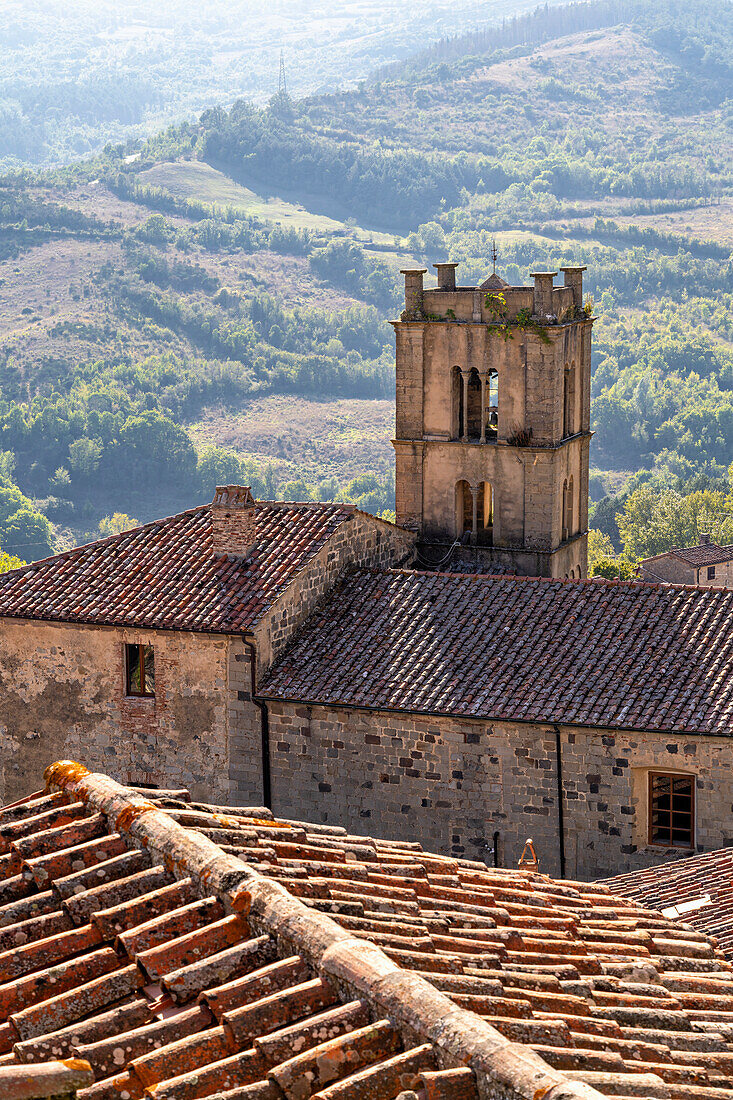 In Santa Fiora, Provinz Grosseto, Toskana, Italien